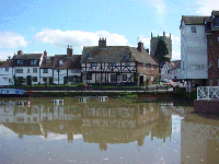 Tewkesbury on the River Avon