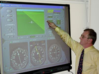 VOR Trainer in use at Barry College