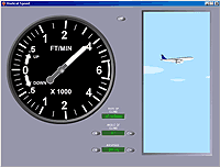 Vertical speed indicator (VSI)