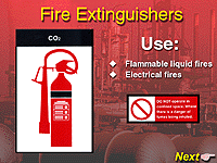 Fire extinguisher training