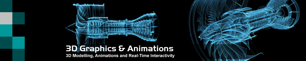 3D Images of Aircraft Engine